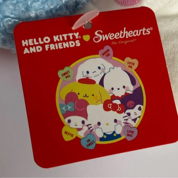 Hello Kitty & Friends Cinnamoroll Plush with Clip & Pochacco Squishmallow - Picture 9 of 11